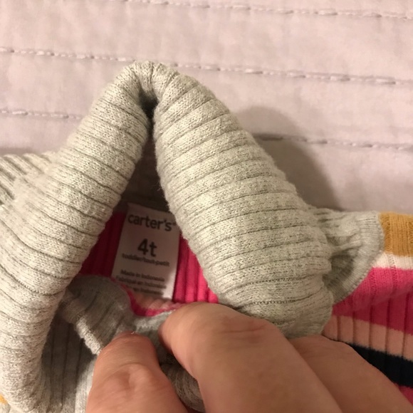 Striped turtleneck - Picture 4 of 4